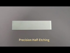 अर्ध नक़्क़ाशी धातु प्लेट