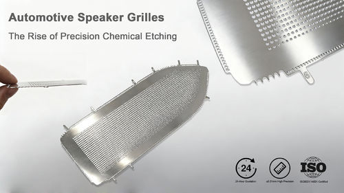 नवीनतम कंपनी ब्लॉग के बारे में Automotive Speaker Grilles: The Rise of Precision Chemical Etching