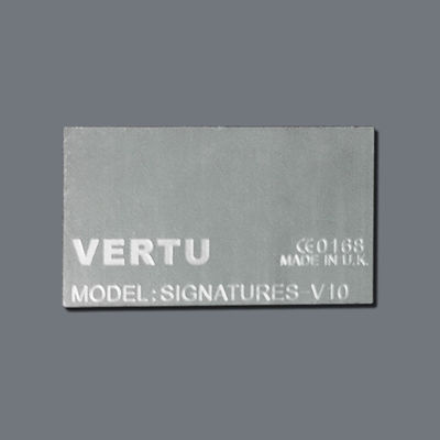 अच्छी कीमत थोक धातु एल्यूमीनियम लेबल/नाम प्लेट ऑनलाइन