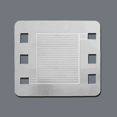 ईंधन सेल बैटरी के लिए रासायनिक रूप से नक़्क़ाशीदार टाइटेनियम द्विध्रुवी प्लेट 0.1 मिमी से 1.0 मिमी