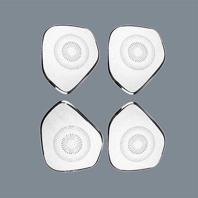 कस्टम स्टेनलेस स्टील ऑटोमोटिव स्पीकर ग्रिल्स माइक्रो छिद्रित