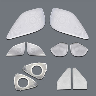 ऑटोमोटिव इंटीरियर के लिए कस्टम उच्च गुणवत्ता वाले फोटो-एच्ड स्पीकर ग्रिल्स और कवर